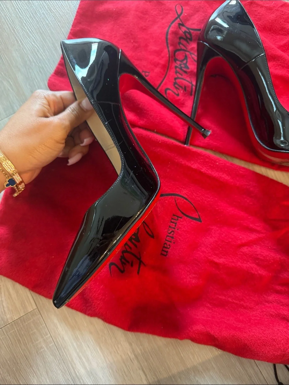 Christian Louboutin sleek black